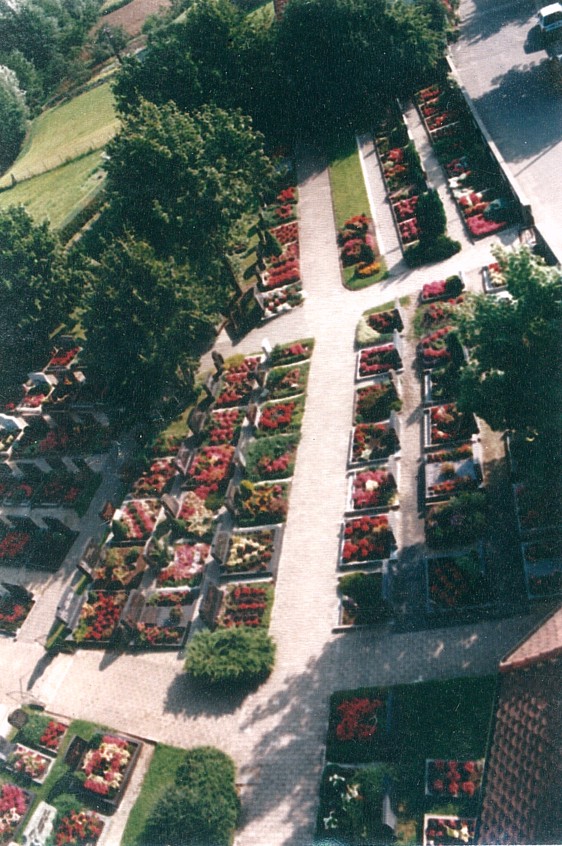 Friedhof vor dem Umbau